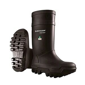 Dunlop Purofort Thermo full Safety Men's Knee Boots Black Size 9